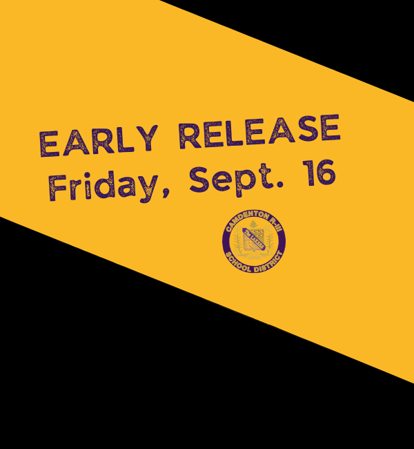 Early Release Friday Sept. 16